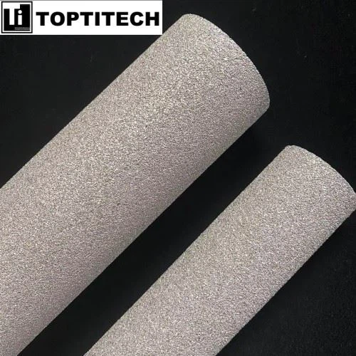 100µm Sintered Titanium Coarse Filter For Flue Gas Equipment Protection high quality